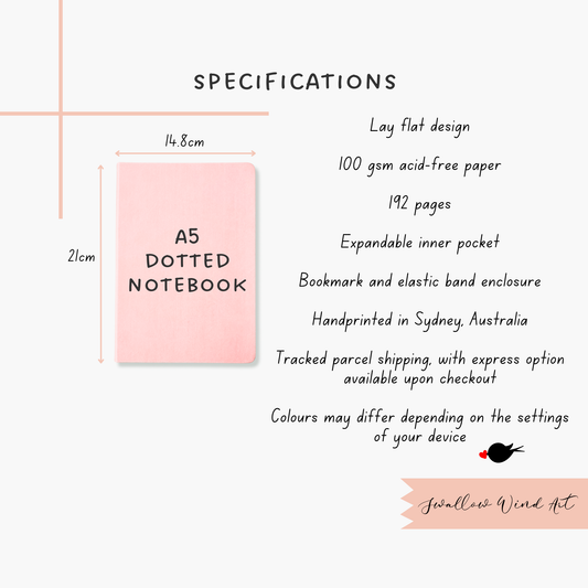 Dotted Notebooks - Captain Whale - Swallow Wind Art