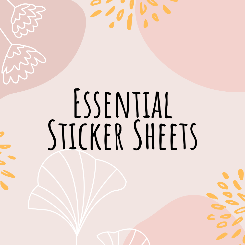 Essential Sticker Sheets