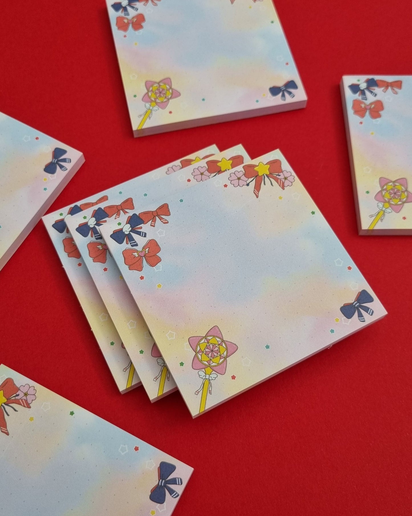 Magical Girl Items Sticky Memo Pad