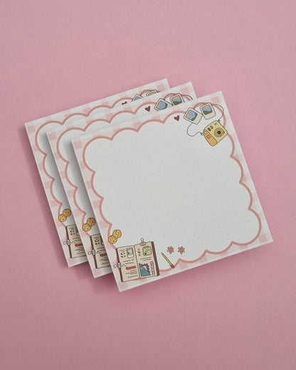 Travel Memories Sticky Memo Pad