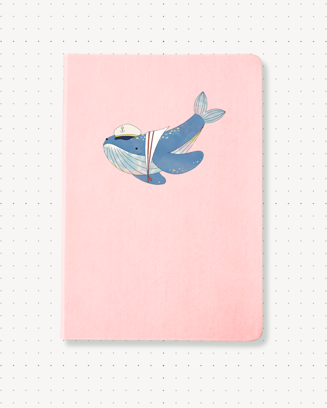 Dotted Notebooks - Captain Whale - Swallow Wind Art