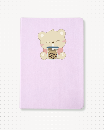 Dotted Notebooks - Boba Bear - Swallow Wind Art