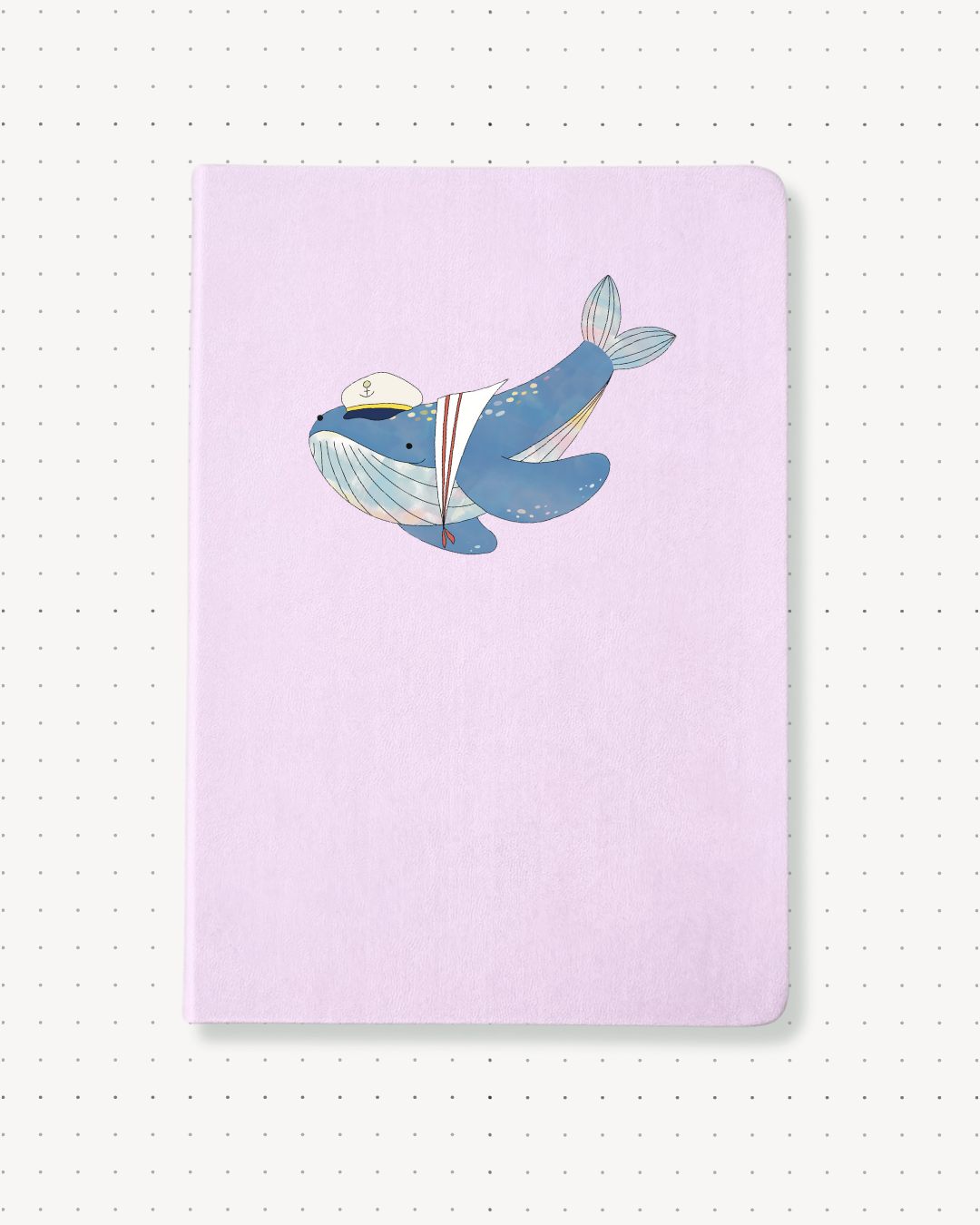 Dotted Notebooks - Captain Whale - Swallow Wind Art