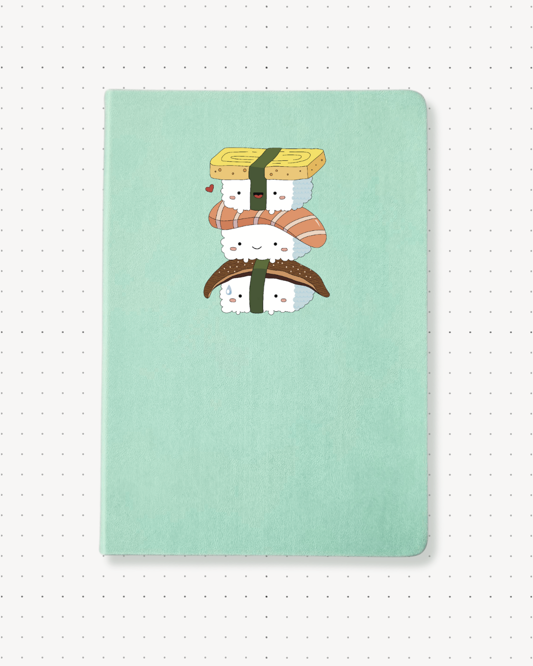 Dotted Notebooks - Sushi Stack - Swallow Wind Art