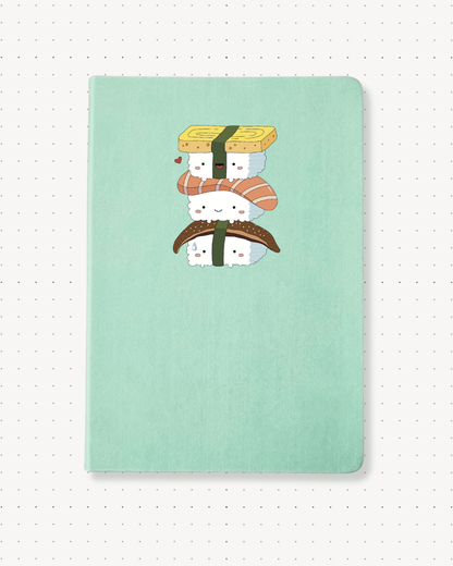 Dotted Notebooks - Sushi Stack - Swallow Wind Art