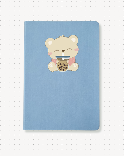 Dotted Notebooks - Boba Bear - Swallow Wind Art