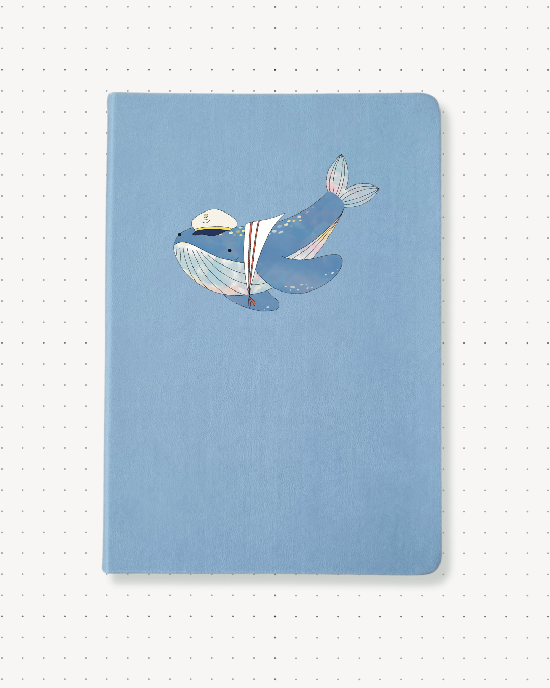 Dotted Notebooks - Captain Whale - Swallow Wind Art
