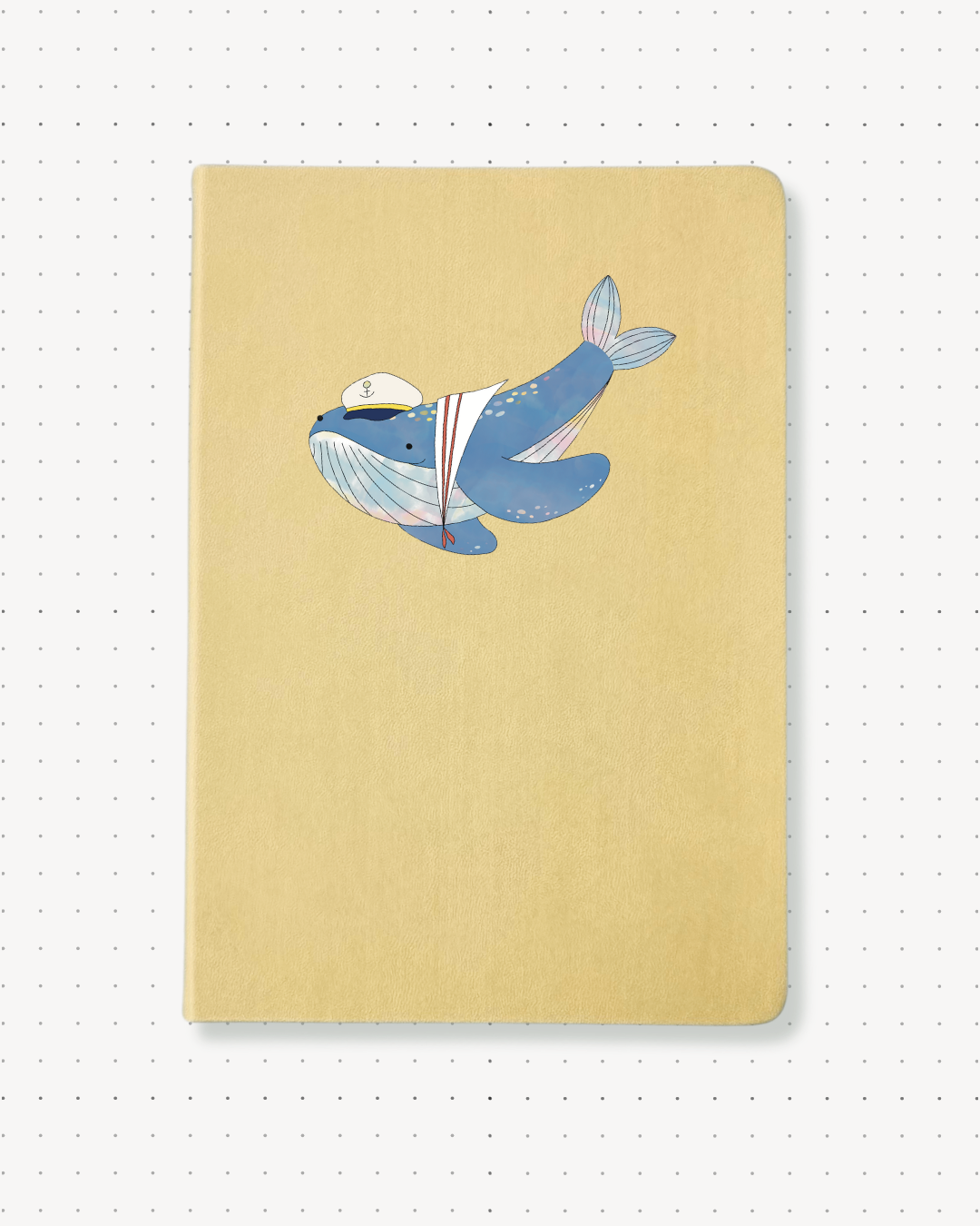 Dotted Notebooks - Captain Whale - Swallow Wind Art