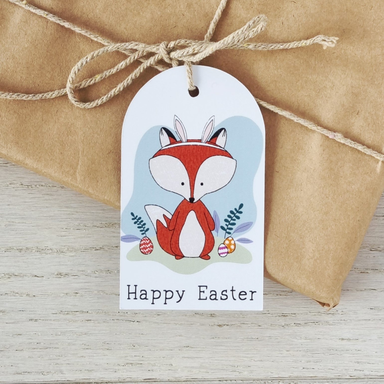 Custom Easter Gift Tags, Cute Animal Easter Gift Tags - Swallow Wind Art