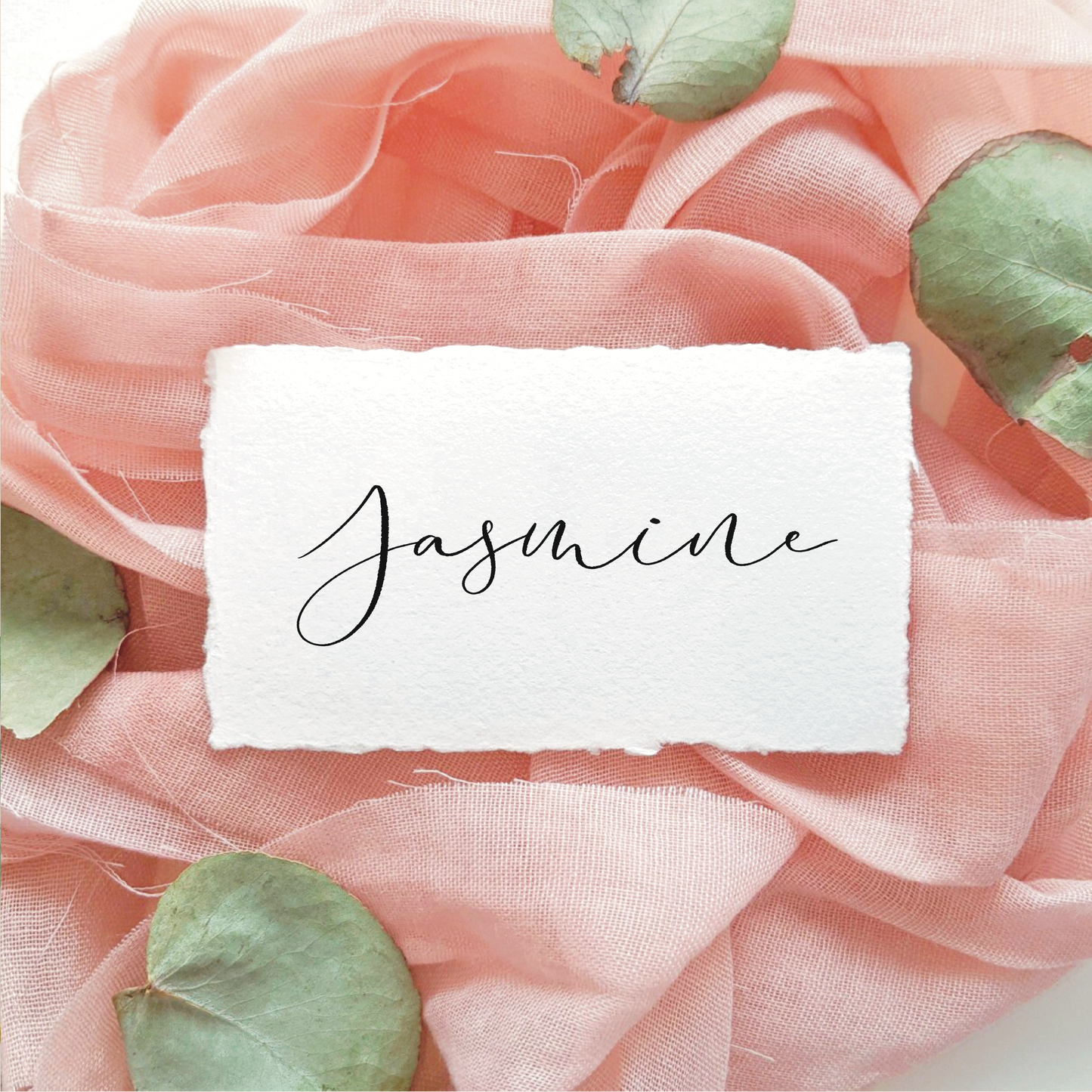 Deckled Edge Place Cards - Swallow Wind Art